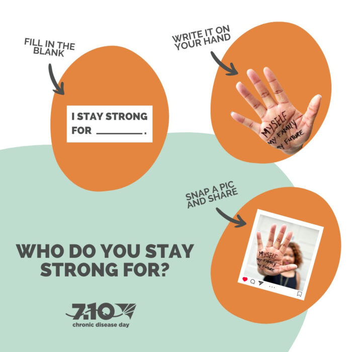 Who do you stay strong for?
